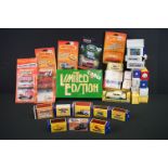 33 Boxed / carded diecast models to include Matchbox, Corgi and Budgie