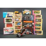 19 Boxed diecast models to include Maisto Harley Davidson, Matchbox Models of Yesteryear, Lledo,