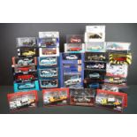 30 Boxed / cased diecast models to include Paul's Model Art Minichamps, No Rev, Corgi, Matchbox,