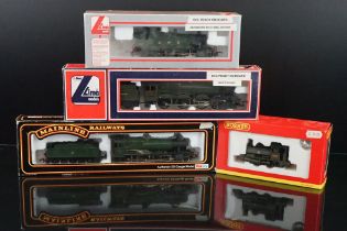 Four boxed OO gauge locomotives to include 2 x Lima both with DCC professionally fitted by the