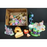 Polly Pocket - 14 x Bluebird play sets to include Polly Pocket & Disney examples along with