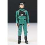 Star Wars - Original last 17 A-wing Pilot figure with blaster accessory in gd unboxed condition with