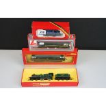 Four boxed OO gauge locomotives to include 2 x Triang Hornby (R350 SR 4-4-0 L1 & R758 Hymek BB