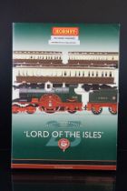 Boxed ltd edn Hornby OO gauge R2560 Twenty-fifth Anniversary Lord of the Isle locomotive set with