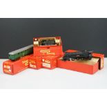 Five boxed Triang OO gauge locomotives to include R153 0-6-0 Saddle Tank Loco electric, R152 0-6-0