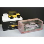 Two boxed Paul's Model Art Minichamps 1/18 diecast models to include ltd edn Land Rover AA Road