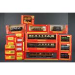 21 Boxed Hornby OO gauge items of rolling stock to include R4573, R4574, 4 x R233, R025 etc