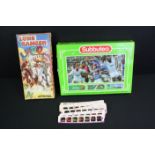 Mixed toys to include a boxed Subbuteo 60140 set (complete red starter team, blue starter team