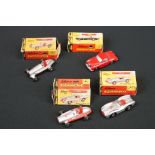 Four boxed Schuco Piccolo diecast models to include 703 Mercedes 2.5l, 704 Mercedes 1936, 717