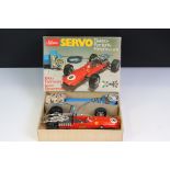 Boxed Schuco Servo 5312 Elektro Fernlink Ferrari Frmel 2 model in red with race number 8, ex