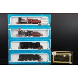 Four boxed Airfix OO gauge locomotives to include 54171-8 Union Pacific No 199, 54151-4 Prairie Tank