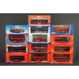 13 Boxed Creative Master Northcord 1:76 ltd edn diecast model buses to include 4 x Enviro 200