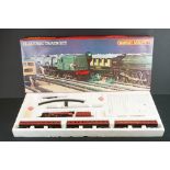 Boxed Hornby OO gauge R824 Electric Train Set containing Duchess of Sutherland locomotive and 3 x