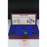 Boxed ltd edn Britains 5197 The Crimean War The Charge of The Light Brigade 1854 figure set,