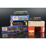 Four boxed Hornby Dublo locomotives to include 8885 0-6-2 69567, L30 1,000 BHP BoBo Diesel