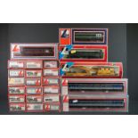 22 Boxed OO gauge items of rolling stock all contained within Lima boxes, most items are