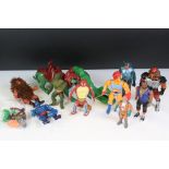 11 TV related figures from the 1980s to include 6 x Mattel Masters of the Universe (Grizzlor,