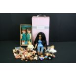 Quantity of mixed dolls and figures to include boxed Chad Valley Design a Friend Collection, many