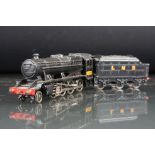 Wrenn OO gauge 8233 2-6-0 Locomotive with tender in LMS black livery