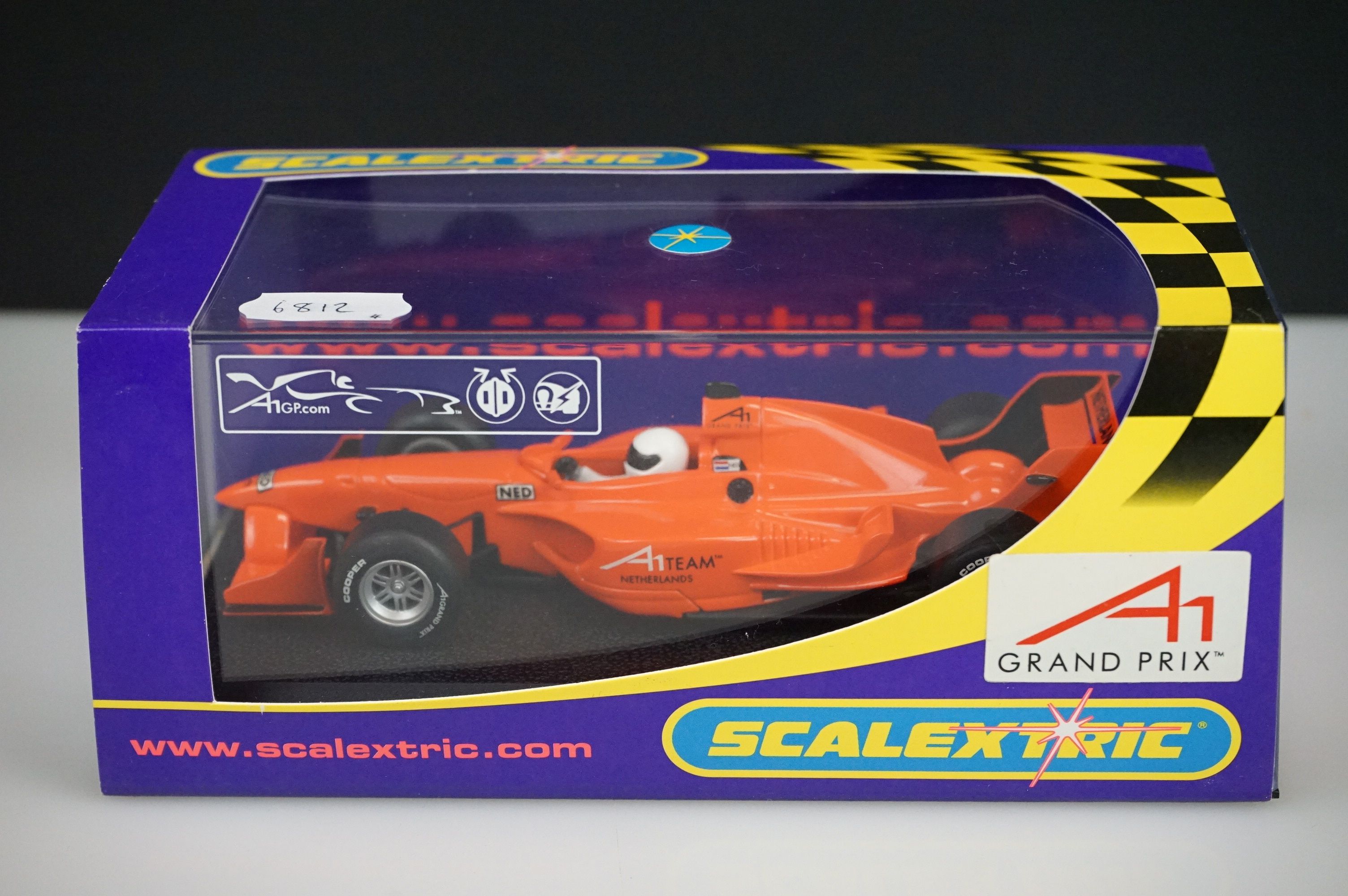 Four cased / boxed Scalextric slot cars to include C2708 A1 Grand Prix Team Netherlands, C2709 A1 - Image 2 of 5