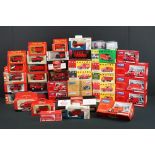 40 Boxed / cased Royal Mail diecast models to include 18 x Corgi models (7 x Corgi Classics with