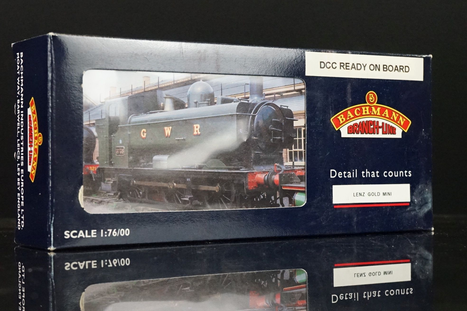 Five boxed Bachmann OO gauge locomotives with Lenz Gold Mini, Lenz Gols Std or Maccoder DCC - Bild 4 aus 7