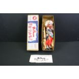 Original boxed Pelham Puppet King puppet in a good condition with gd strings, with instructions