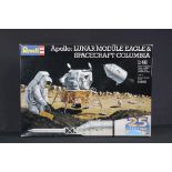 Boxed & unbuilt Revell Apollo : Lunar Module Eagle & Spacecraft Columbia 1:48 plastic model kit