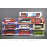 10 Boxed / cased Corgi Original Omnibus diecast models to include OM46612, OM46609A, OM46611B,