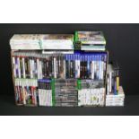 Retro Gaming - 118 cased console games to include 4 x Xbox (Marvel Nemesis, Jsrf, Outrun 2 & Crash