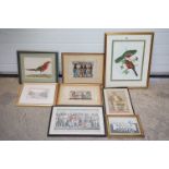 Coloured Print of ' Famous English Cricketers 1880 ' from The Boys Own Paper, Spy Vanity Fair