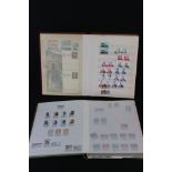 A large collection of mainly mint Spanish / Spain stamps contained within two stock albums.