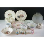 Collection of Royal Doulton, Wedgwood, Beatrix Potter & Bunnykins