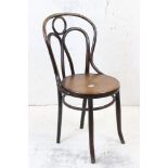 Mundus Bentwood Chair, 48cm wide x 92cm high