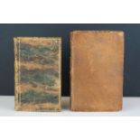 Books - ' Poems by Mrs Opie ', second edition, printed for T N Longmand and O Rees, dated 1803