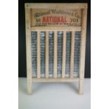 Early to Mid 20th century National Washboard Co. ' The Zinc King ' Top Notch washboard no. 701, made