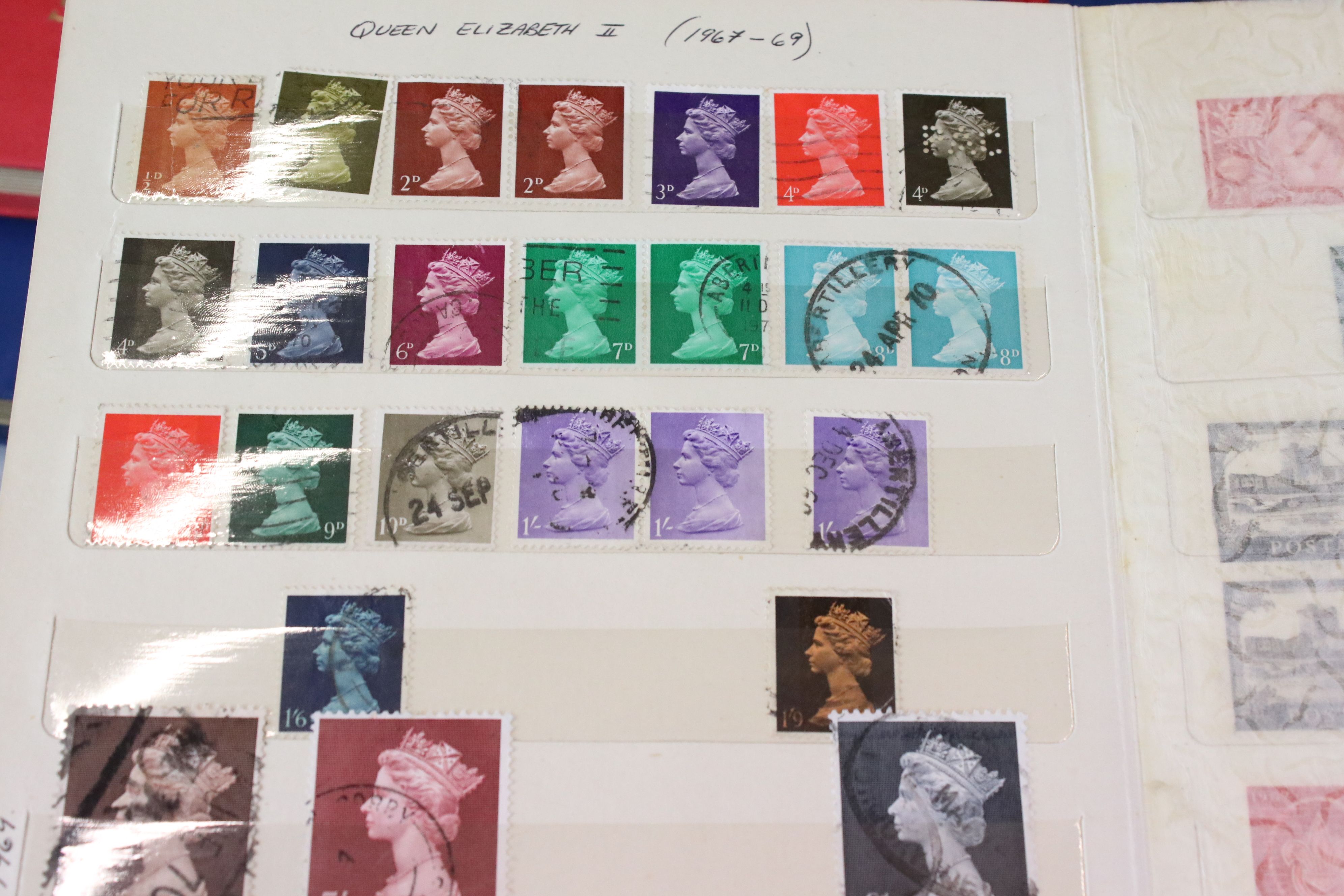 A large collection of British, Commonwealth and world stamps to include many Victorian examples - Bild 8 aus 8