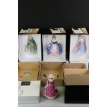 Four Boxed Royal Doulton lady figures to include an International Collectors Club HN 4597 Summer