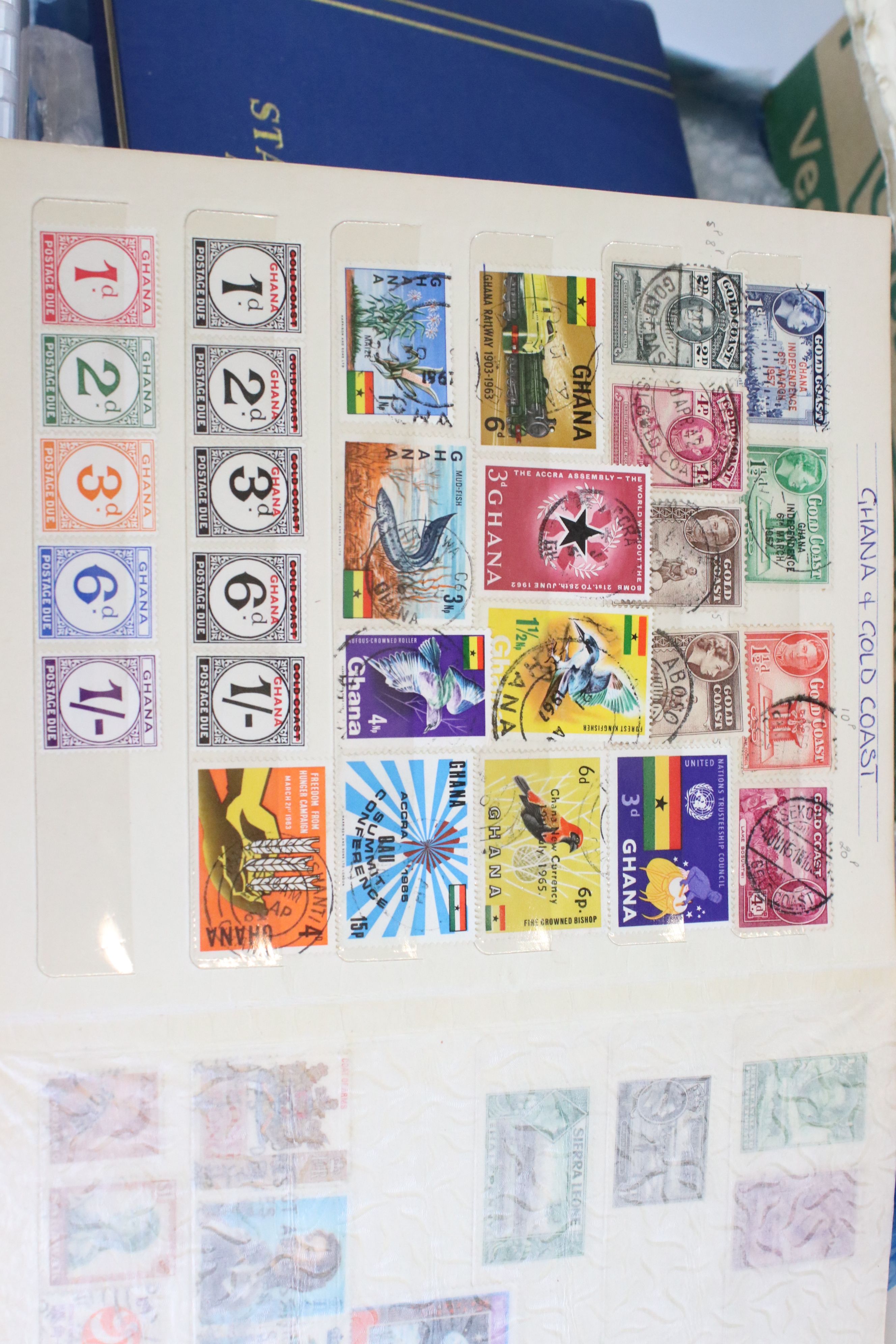 A large collection of British, Commonwealth and world stamps to include many Victorian examples - Bild 5 aus 8