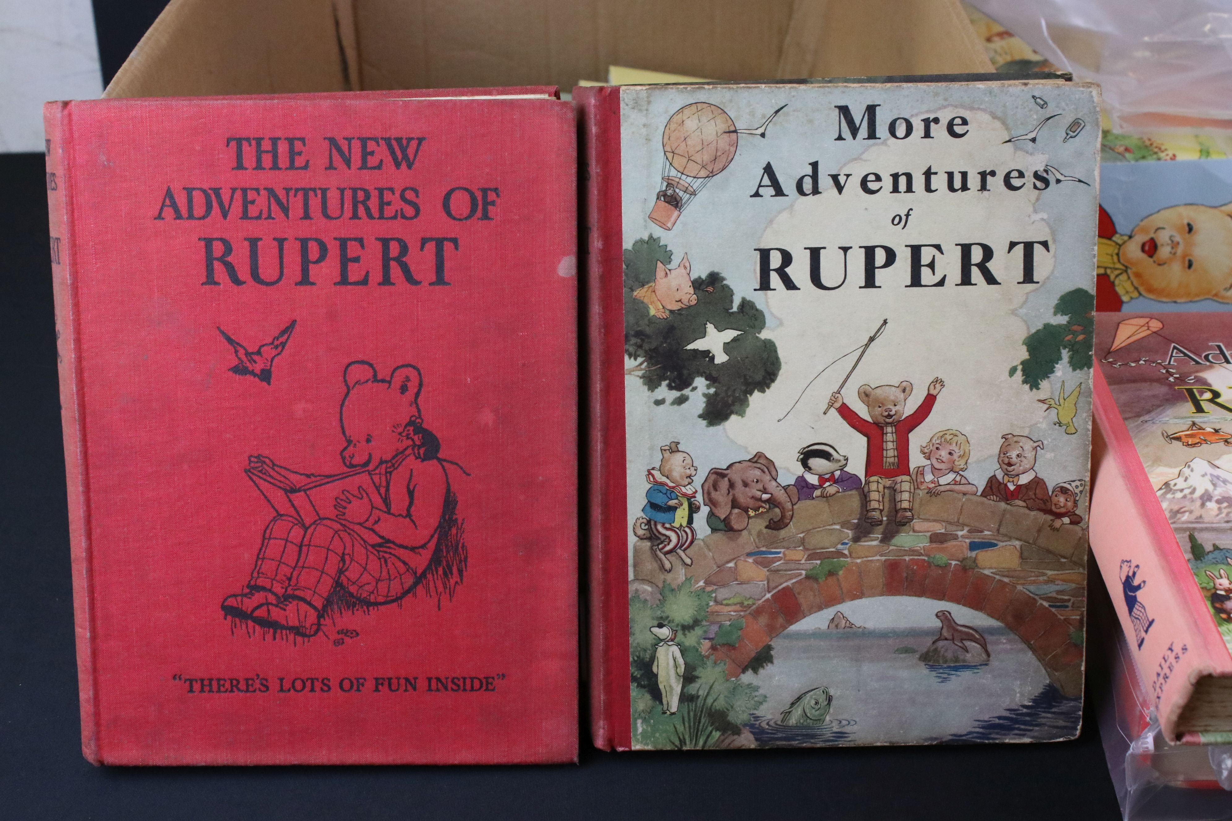 A large group of Rupert the Bear collectables to include books, toys, games and costume. - Image 7 of 8