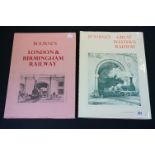 Books - Large Volume of Bourne's Great Western Railways David and Charles Reprints dated 1971