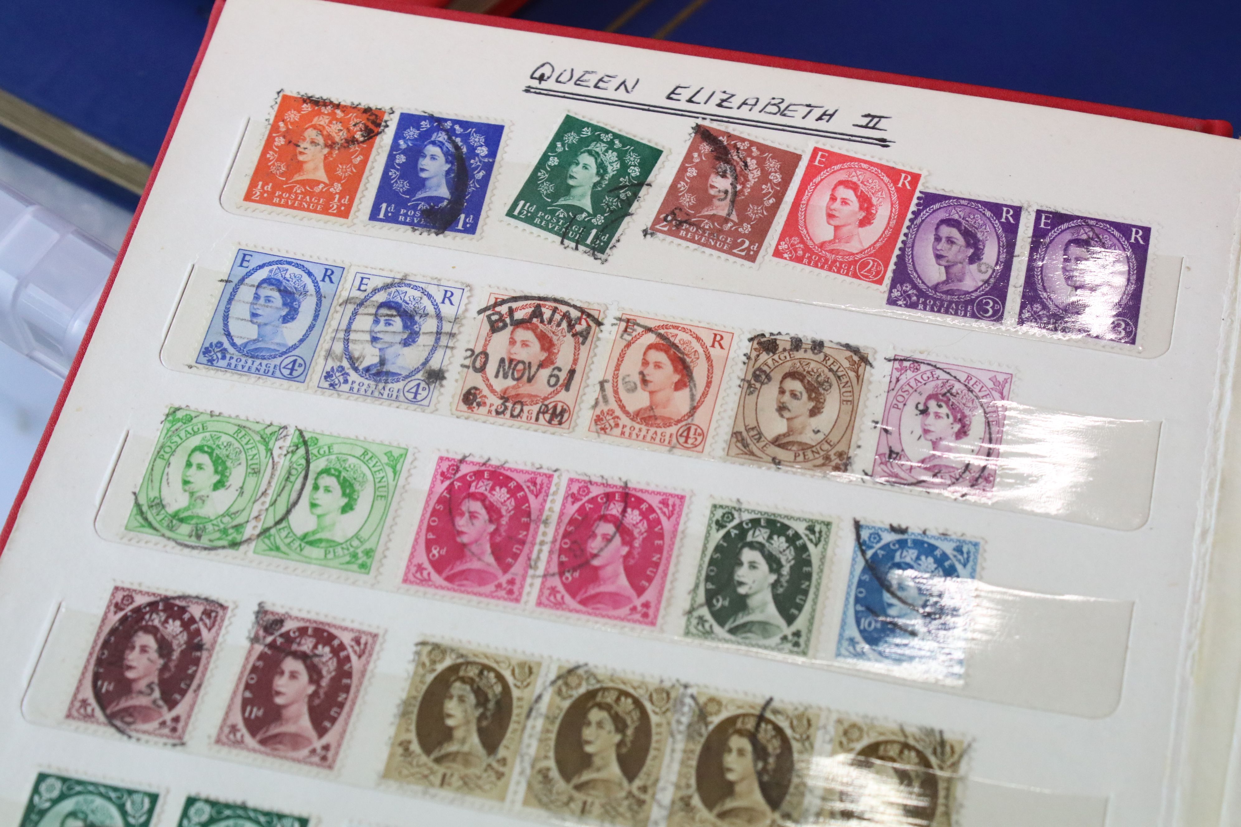 A large collection of British, Commonwealth and world stamps to include many Victorian examples - Bild 7 aus 8