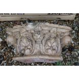 Terracotta Classical style Corbel, 23cm high