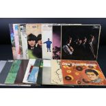 Vinyl - 19 LP's including The Rolling Stones x 2 (Self Titled and Aftermath), The Beatles x 4 (