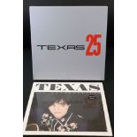 Vinyl - Texas 25 box set (PIASR385BX), Ex along with a copy of The Conversation (PIASR350LP) in open