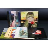 Vinyl - 16 Joni Mitchell LP's to include Clouds on Reprise Records – RSLP 6341 with insert, textured