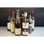 Wine: Ch. La Monge 1969 1B, Moet & Chandon Champagne 1B, Port 2B, Toro Brandy 1B and other