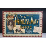 Advertising - Original " Princess May Shoe " advertising sign on board. Princess Mary of Teck became