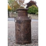 Old Iron Milk Churn for Seven Oaks Dairy