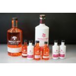Vodka - Two 70cl Bottles of Whitley Neil Vodka to include Rhubarb Vodka 43% Vol and Blood Orange